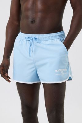 Bjorn Borg Retro zwemshort lichtblauw