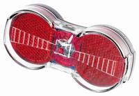 Busch & Muller Busch & müller dynamo-tail light toplight flat s plus red/clear
