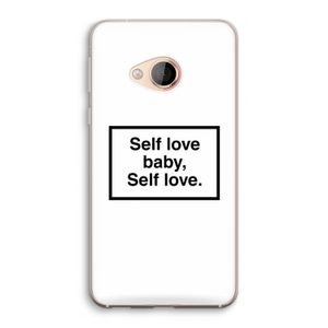 Self love: HTC U Play Transparant Hoesje