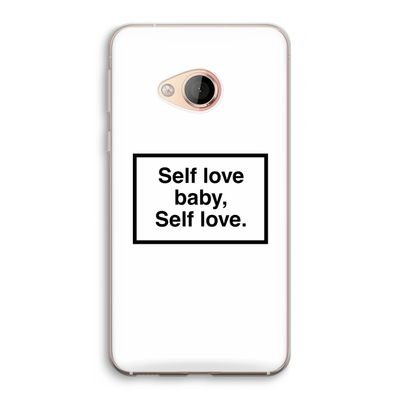 Self love: HTC U Play Transparant Hoesje