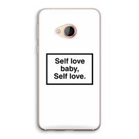 Self love: HTC U Play Transparant Hoesje