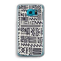 Marrakech print: Samsung Galaxy S6 Transparant Hoesje Marrakech print: Samsung Galaxy S6 Transparant Hoesje