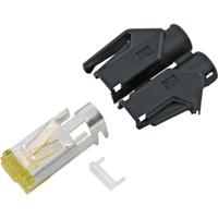 Hirose Electronic RJ45C6A-RT TM31 RJ45-aansluitstekker Cat6a Hirose TM31 Stekker, recht Aantal polen: 8P8C Rood 1 stuk(s)