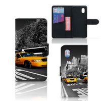 Alcatel 1B (2020) Flip Cover New York Taxi - thumbnail