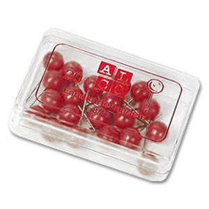 ★ Markeerspelden voor wandkaart Rood | Alco