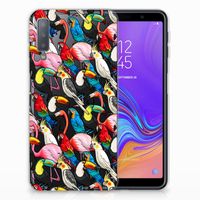 Samsung Galaxy A7 (2018) TPU Hoesje Birds - thumbnail