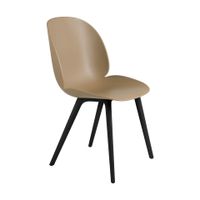 Gubi Beetle eetkamerstoel kunststof pebble brown / black