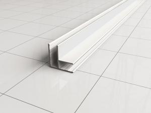 Wiesbaden Hoekprofiel 200cm mat wit
