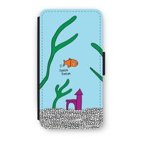 Aquarium: iPhone X Flip Hoesje