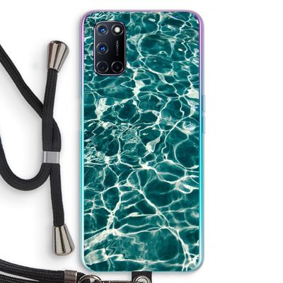 Weerkaatsing water: Oppo A72 Transparant Hoesje met koord