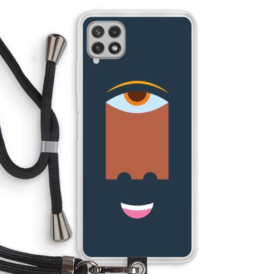 Mono M: Samsung Galaxy A22 4G Transparant Hoesje met koord