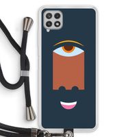 Mono M: Samsung Galaxy A22 4G Transparant Hoesje met koord