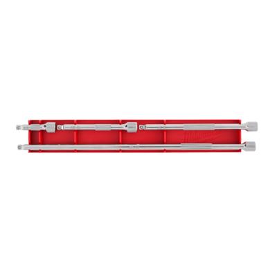 Milwaukee 3/8 verlengstukken voor dopsleutels draaibaar (4-delig) (76 mm, 152 mm, 254 mm, 305 mm) - 4932480641