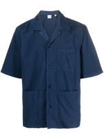 ASPESI chemise en coton à manches courtes - Bleu
