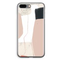 Lava: iPhone 8 Plus Transparant Hoesje