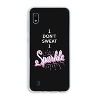 Sparkle quote: Samsung Galaxy A10 Transparant Hoesje