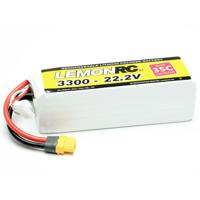 LemonRC LiPo accupack 22.2 V 3300 mAh Aantal cellen: 6 35 C Softcase XT60