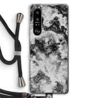 Onweer: Sony Xperia 1 III Transparant Hoesje met koord