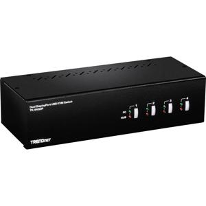 Trendnet TK-440DP KVM-switch Zwart, Zilver