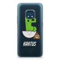 Nokia XR20 Telefoonhoesje met Naam Cactus Poo
