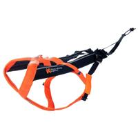 Non-stop dogwear® Trektuig Freemotion Harness 5.0, black/orange, Maat: 3