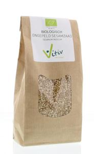Vitiv Sesamzaad ongepeld bio