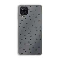 Kleine kattenkopjes: Samsung Galaxy A12 Transparant Hoesje