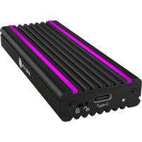 ICY BOX IB-1824ML-C31, Type-C® USB 3.1 (Gen 2) zu PCIe NVMe M.2 2230/2242/2260/2280 SSD M.2 SSD-behuizing USB-C 3.2 Gen 2 10 GBit/s M.2 PCIe NVMe 2230, 2242,
