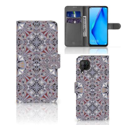 Huawei P40 Lite | Bookcase | Flower Tiles