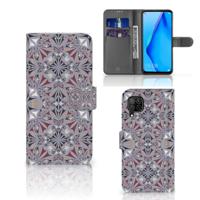 Huawei P40 Lite | Bookcase | Flower Tiles