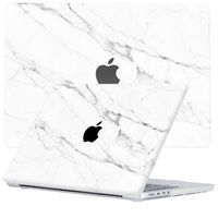 Lunso MacBook Pro 16 inch (2021-2024) cover hoes - case - Marble Vana