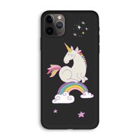Regenboog eenhoorn: iPhone 11 Pro Max Biologisch afbreekbaar hoesje Regenboog eenhoorn: iPhone 11 Pro Max Biologisch afbreekbaar hoesje
