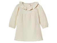 lupilu Mousseline baby jurk (Beige, 50/56) lupilu Mousseline baby jurk (Beige, 50/56)