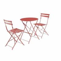 sweeek - Bistroset 2 stoelen, ronde tafel