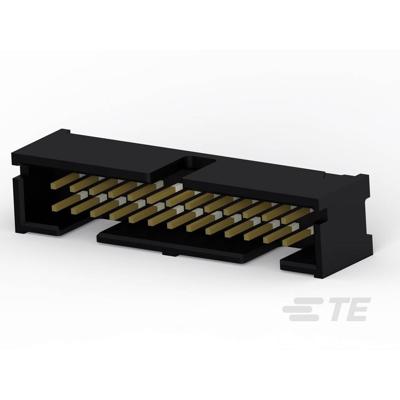TE Connectivity 103308-6 Male header (standaard) Inhoud: 1 stuk(s) Tube