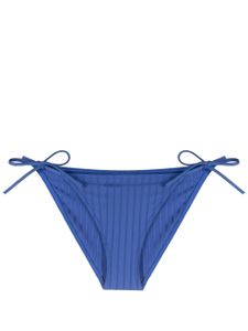 ERES bas de bikini Punch à taille nouée - Bleu