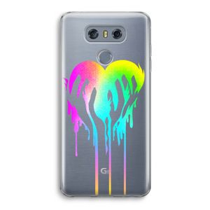 Hold My Heart: LG G6 Transparant Hoesje