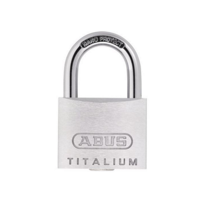 Abus hangslot titalium 64ti/60 - 60mm - grijs