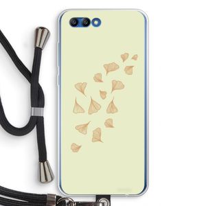 Falling Leaves: Honor 10 Transparant Hoesje met koord