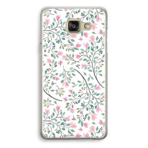 Sierlijke bloemen: Samsung Galaxy A5 (2016) Transparant Hoesje