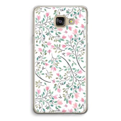 Sierlijke bloemen: Samsung Galaxy A5 (2016) Transparant Hoesje
