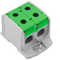 Weidmüller 2502920000 Doorgangsklem 82.60 mm Schroeven Grijs, Groen 1 stuk(s)