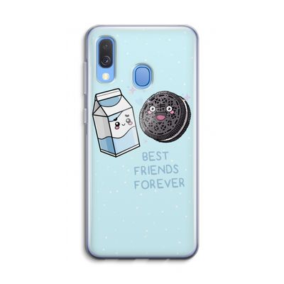 Best Friend Forever: Samsung Galaxy A40 Transparant Hoesje
