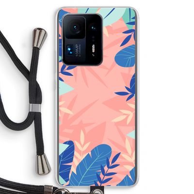 Tropisch: Xiaomi Mi Mix 4 Transparant Hoesje met koord