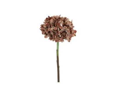 Kunstbloem Hydrangea 18x18x46 cm roze - Countryfield