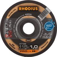 Rhodius FT38 TOP 205601 Doorslijpschijf recht 115 mm 1 stuk(s) RVS, Staal