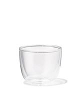 HEMA Espressomok 120ml borosilicaatglas dubbelwandig (transparant)
