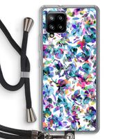 Hibiscus Flowers: Samsung Galaxy A42 5G Transparant Hoesje met koord Hibiscus Flowers: Samsung Galaxy A42 5G Transparant Hoesje met koord