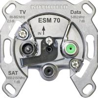 Kathrein ESM 70 Antennedoos Satelliet, TV, FM, Data Inbouw (in muur), Schroefbevestiging Enkele aansluitdoos, Steekleidingdoos