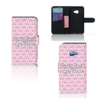 Samsung Galaxy Xcover 4 | Xcover 4s Portemonnee Hoesje Flowers Pink DTMP